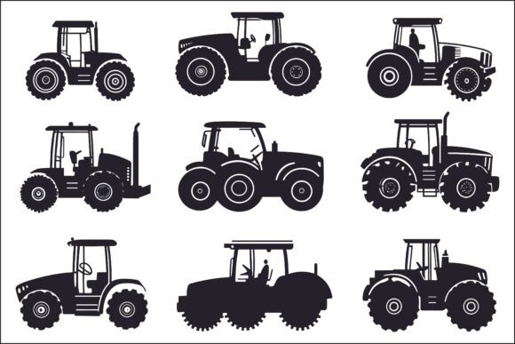 Download Stylish Farming Tractor Design - Tractor design Collection
