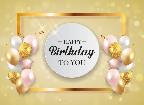 Download Happy Birthday 3D Balloon Design Templat - Premium Bundle