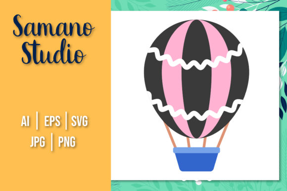 Download Travel Icon Air Balloon Design Vector - Balloon design Collection